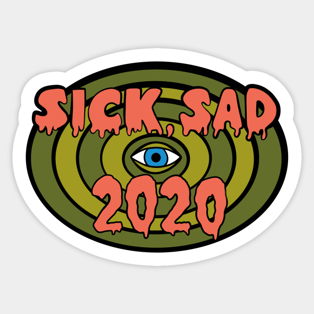 Sick and Sad 2020 Sticker by LadyTsundere